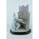 Rare Signed Lladro 'Young Bach', Limited Edition 2283 of 2500, Sculptor: Juan Coderch, Artist: