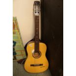 Musima German Acoustic guitar with sleeve of 6 strings