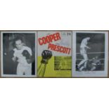 Henry Cooper Collection, Iconic original photograph of Henry Cooper knocking down Muhammed Ali.