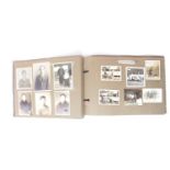 WW2 Japanese Sepia Photo Album with some Military photographs and other photos