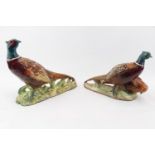 Large Beswick Pheasant Model 1225, 25cm in Length and a Beswick pheasant figure group no. 2078,