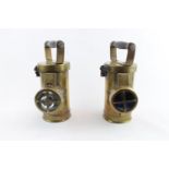 Pair of Good Quality Brass 'The Ceag Inspection Lamp' by Ceag Ltd of Barnsley