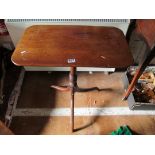 A 19th Century mahogany rectangular table