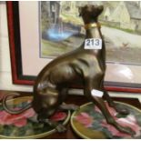 A bronze Greyhound