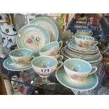 A Susie Cooper part teaset.