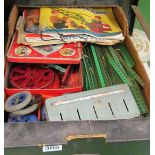 A box of Meccano