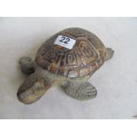 A pottery model tortoise