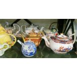 A Noah’s Arc teapot and a collection of other teapots (s/a/f)