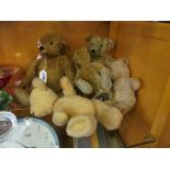 A Marsha Friesen bear and four other bears.