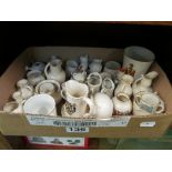 Crested ware china.