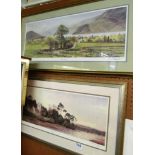 Alan Ingham limited edition print 'At Peace' 270/500 and 'Ebb Tide' 345/495 both with Washington