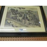 A Brighton Victorian coaching print.