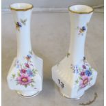 A pair spill vases