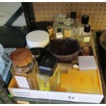 Some scent bottles and other toilet jars