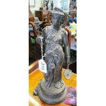 a spelter figure