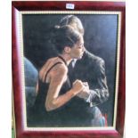 Fabian Perez - limited edition print dancing couple The Proposal 22/150