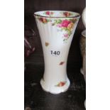 A Royal Albert Old Country Roses vase
