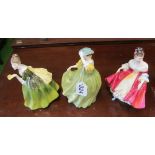 Three Royal Doulton Figures