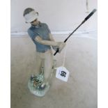 A Nao lady golfer (club head restored)