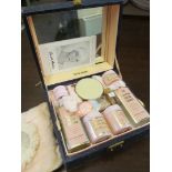 An Elizabeth Arden travelling make up set