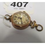 A gold ladies watch