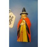 A Royal Worcester witch candle snuffer