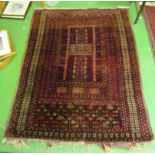 A Persian rug.