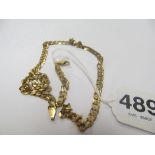 A 9ct gold chain