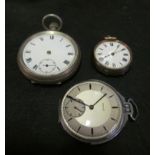 Three pocket watches