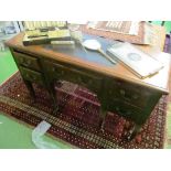 A hall table with drawers.