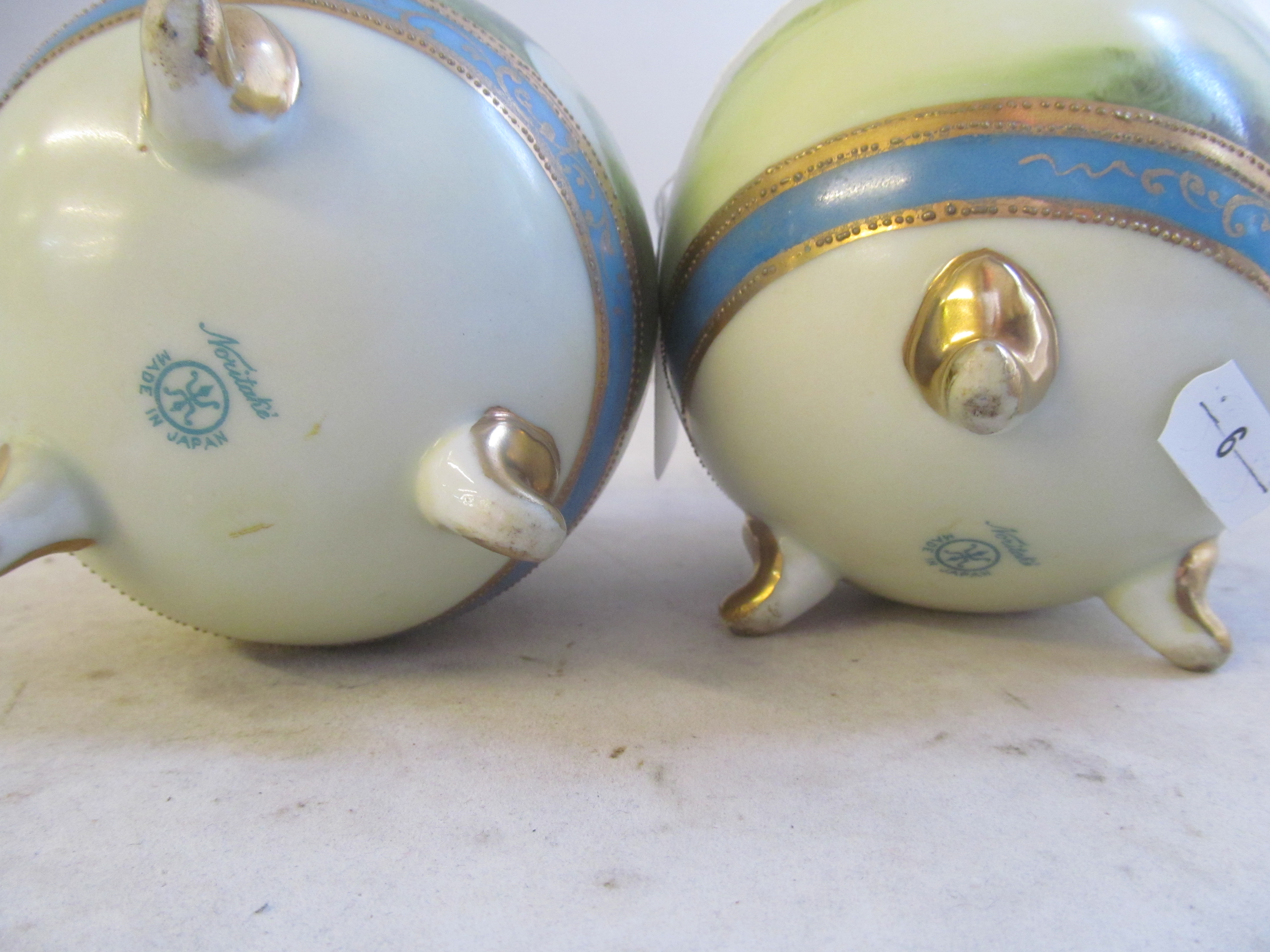 A pair of Noritake vases - Image 3 of 3