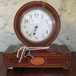 An Edwardian mantle clock