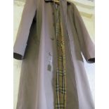 A Burberry gents' raincoat