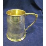 A silver tankard