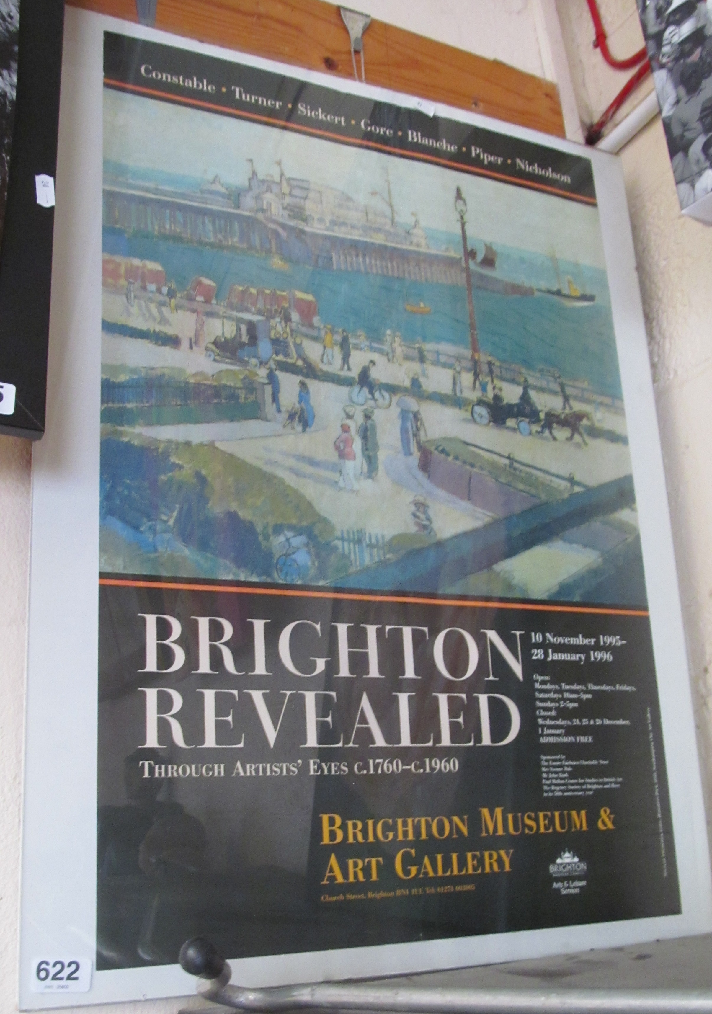 A Brighton Museum & Art Gallery poster 'Brighton Revealed' 1995/6