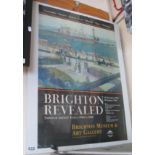 A Brighton Museum & Art Gallery poster 'Brighton Revealed' 1995/6