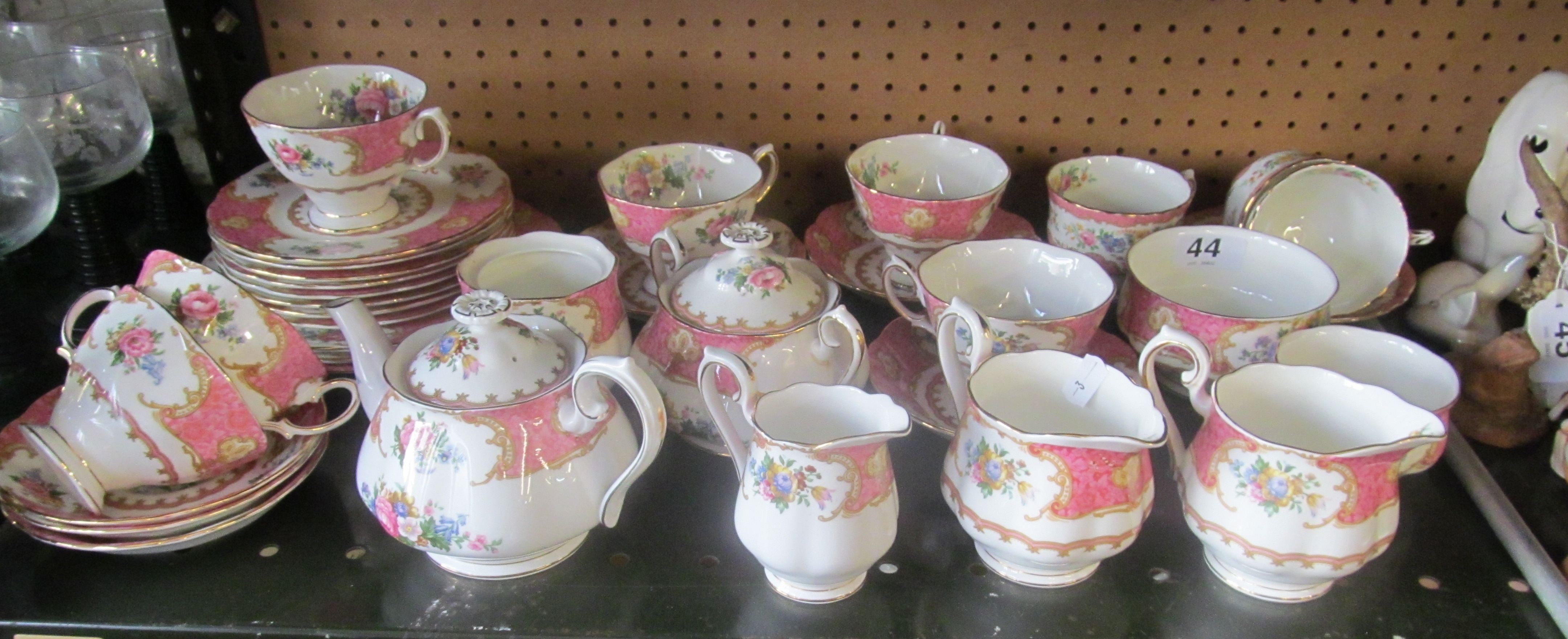 A Royal Albert Lady Carlisle teaset