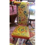 A Prie Dieu chair