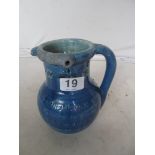 A Branum pottery puzzle jug (a/f)