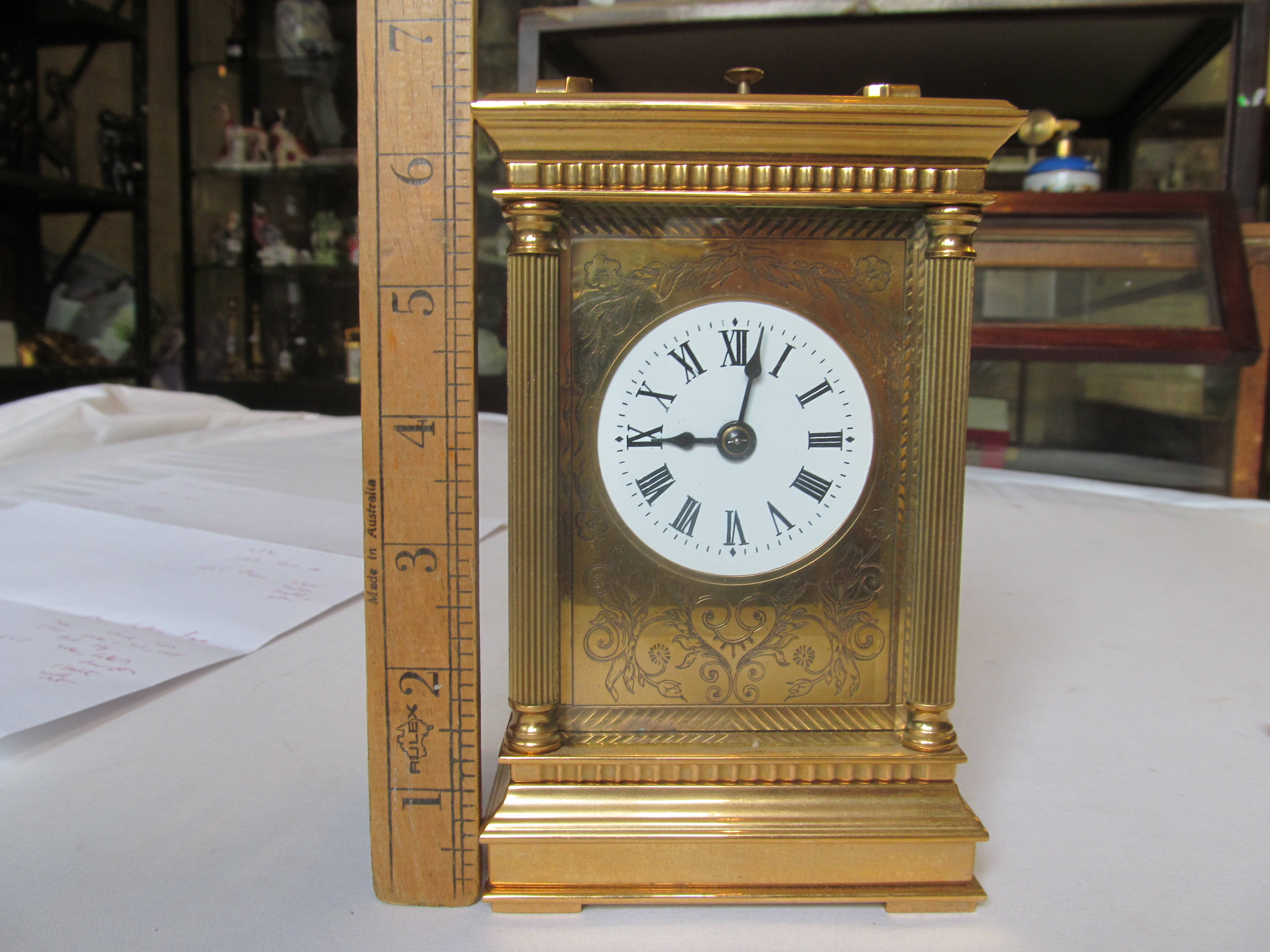 A Charles Frodsham repeat carriage clock