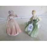 Two Royal Doulton figures