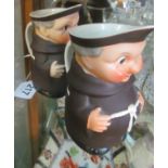 Two Goebbels monk jugs