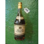 A bottle Napoleon brandy