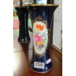 A Meissen blue vase
