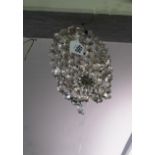 A small bag chandelier