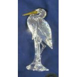 A Swarovski Heron