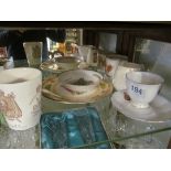 Various commemorative china (a/f)