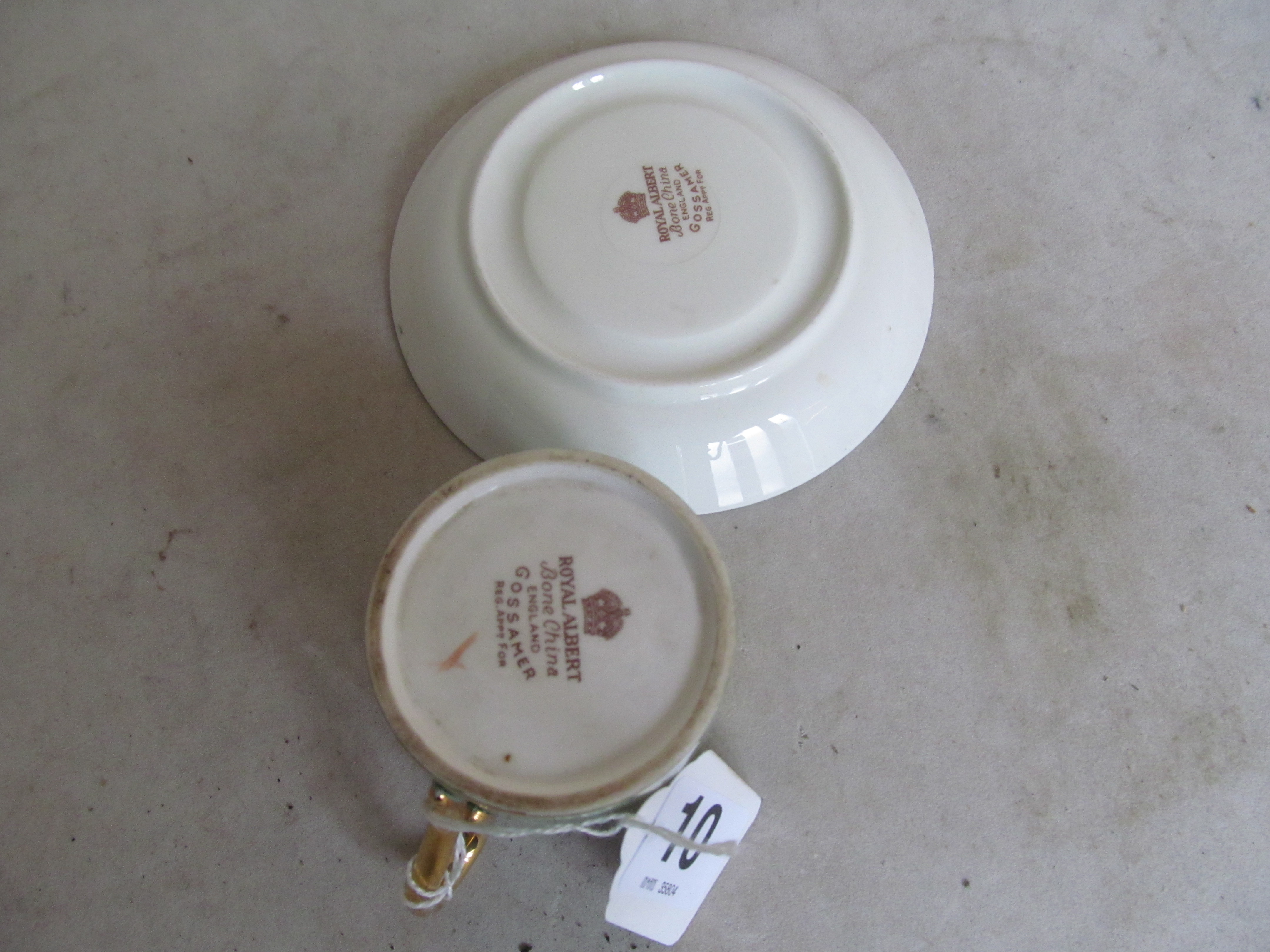 A Royal Albert Gossamer six place coffee set - Image 2 of 3