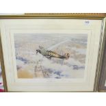 Two RAF prints 'Defence of the Realm' and 'The Last Halifax'