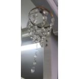 A small bag chandelier